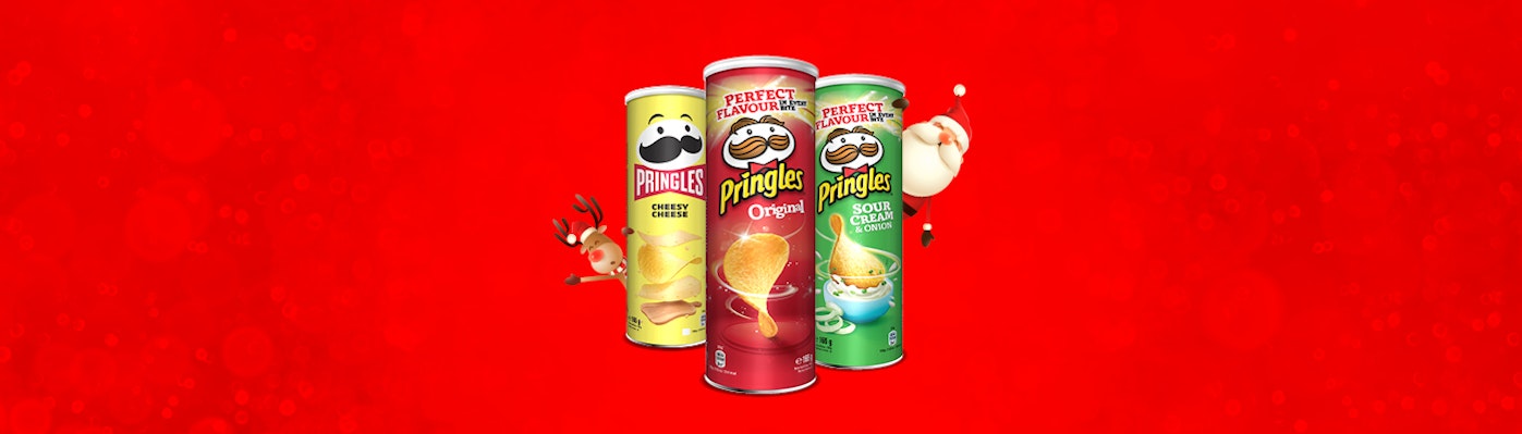 Pringles slani prigrizek in Božiček
